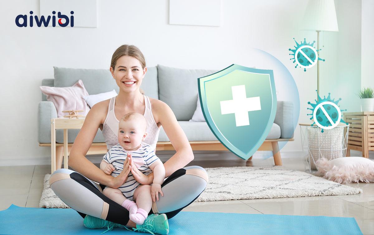 AIWIBI Promotion News in UAE - Healthy Living Habits to Improve Babies' Immunity