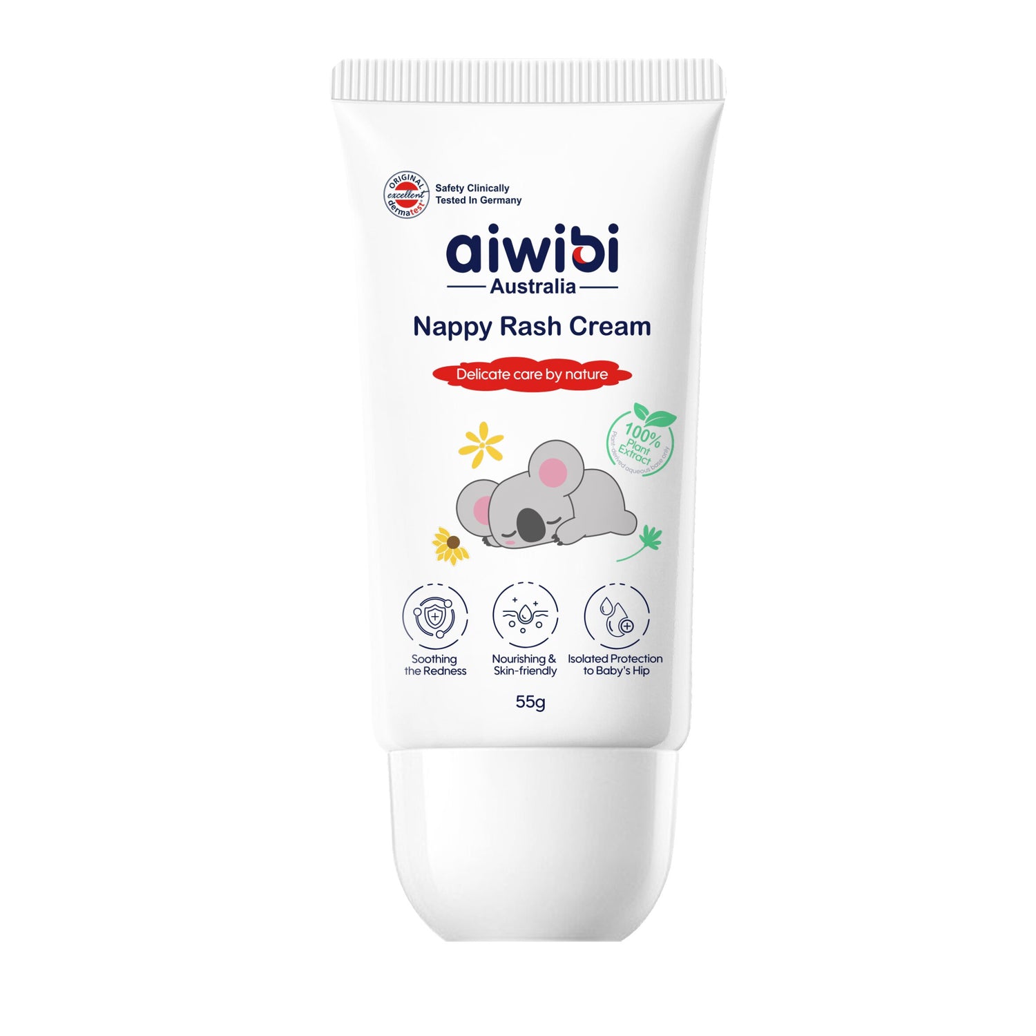 Aiwibi Baby Diaper Rash Cream – Gentle Protection with Beeswax & Botanical Oils-55g