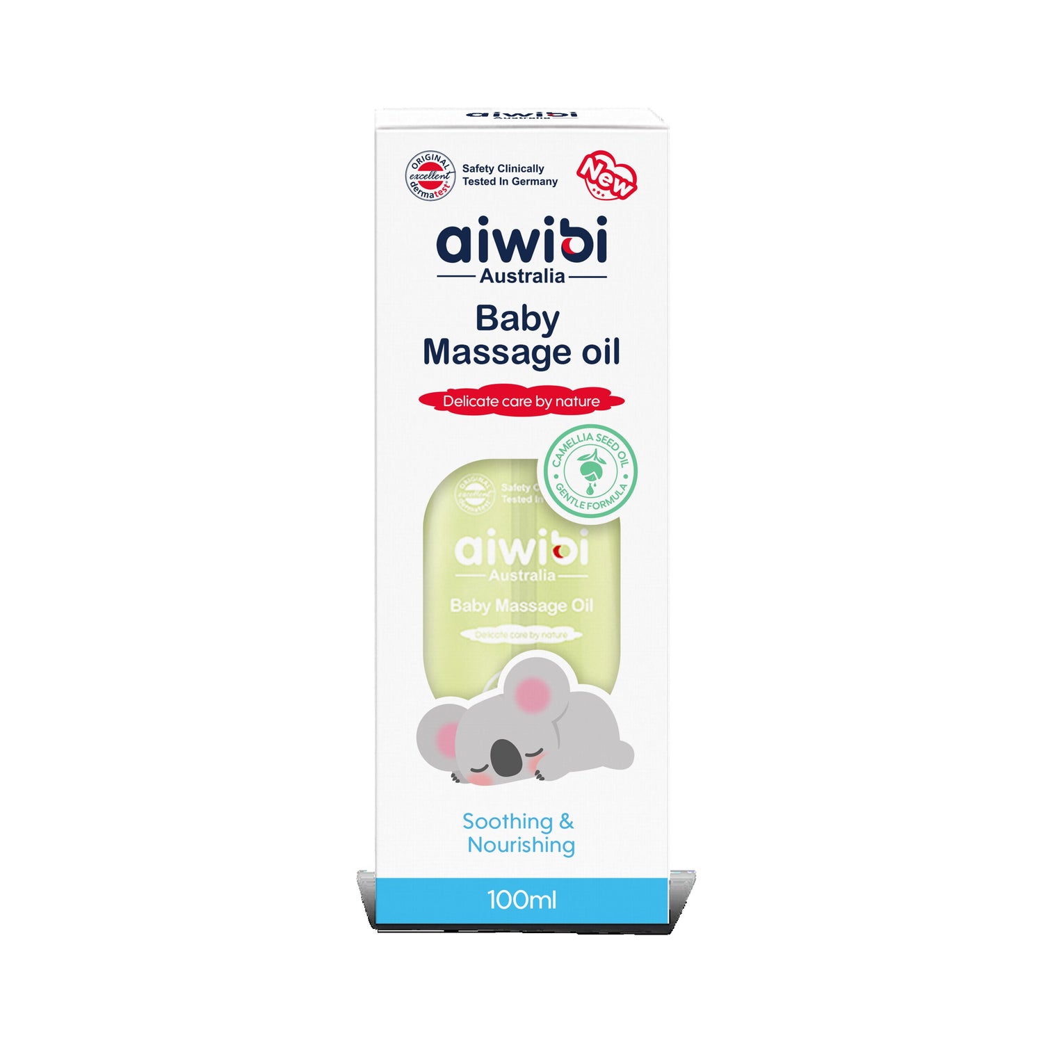 Aiwibi Baby Massage Oil – Gentle Nourishment with Camellia Seed Oil-100ML