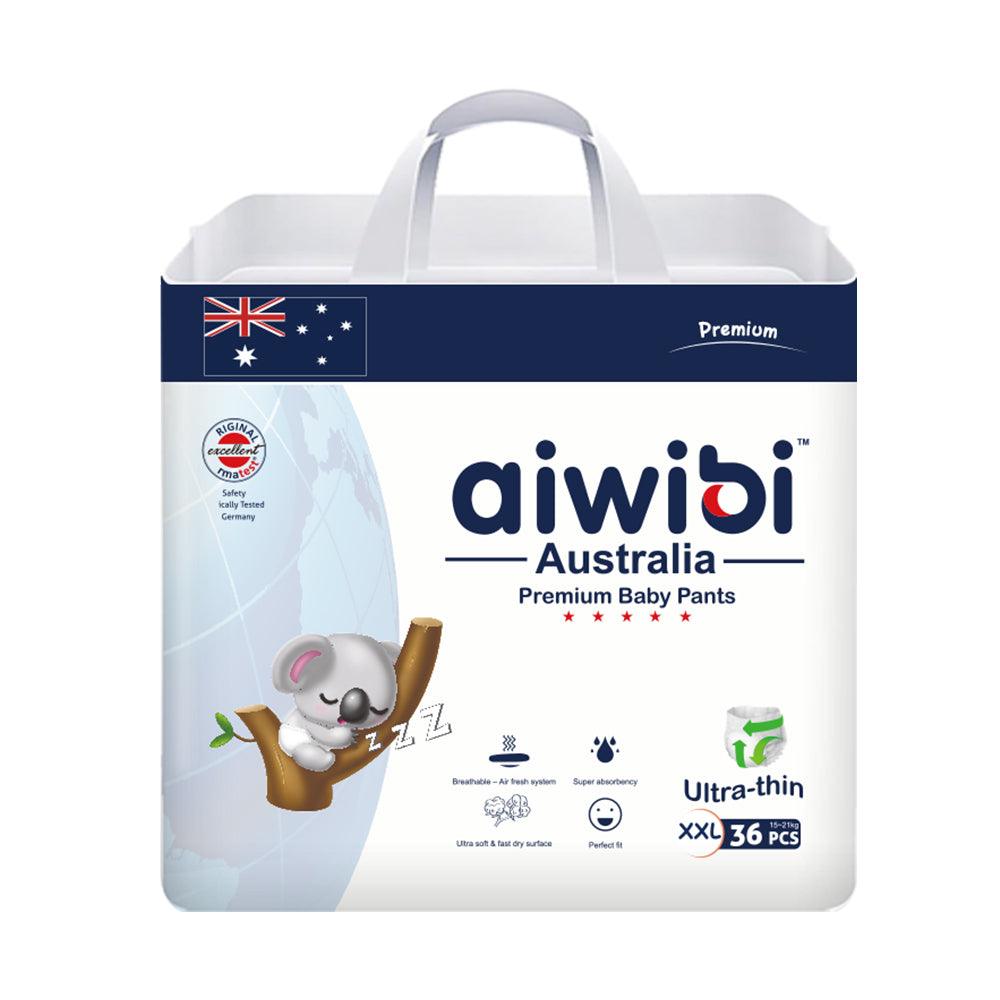 Aiwibi Premium Care Baby Pants - Size XXL (15-21KG) - 36Pcs