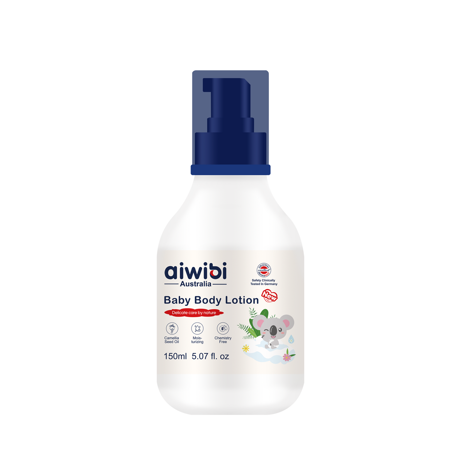 Aiwibi Baby Body Lotion – Gentle Moisturizing Care with Vitamin E & Camellia Oil 150ML