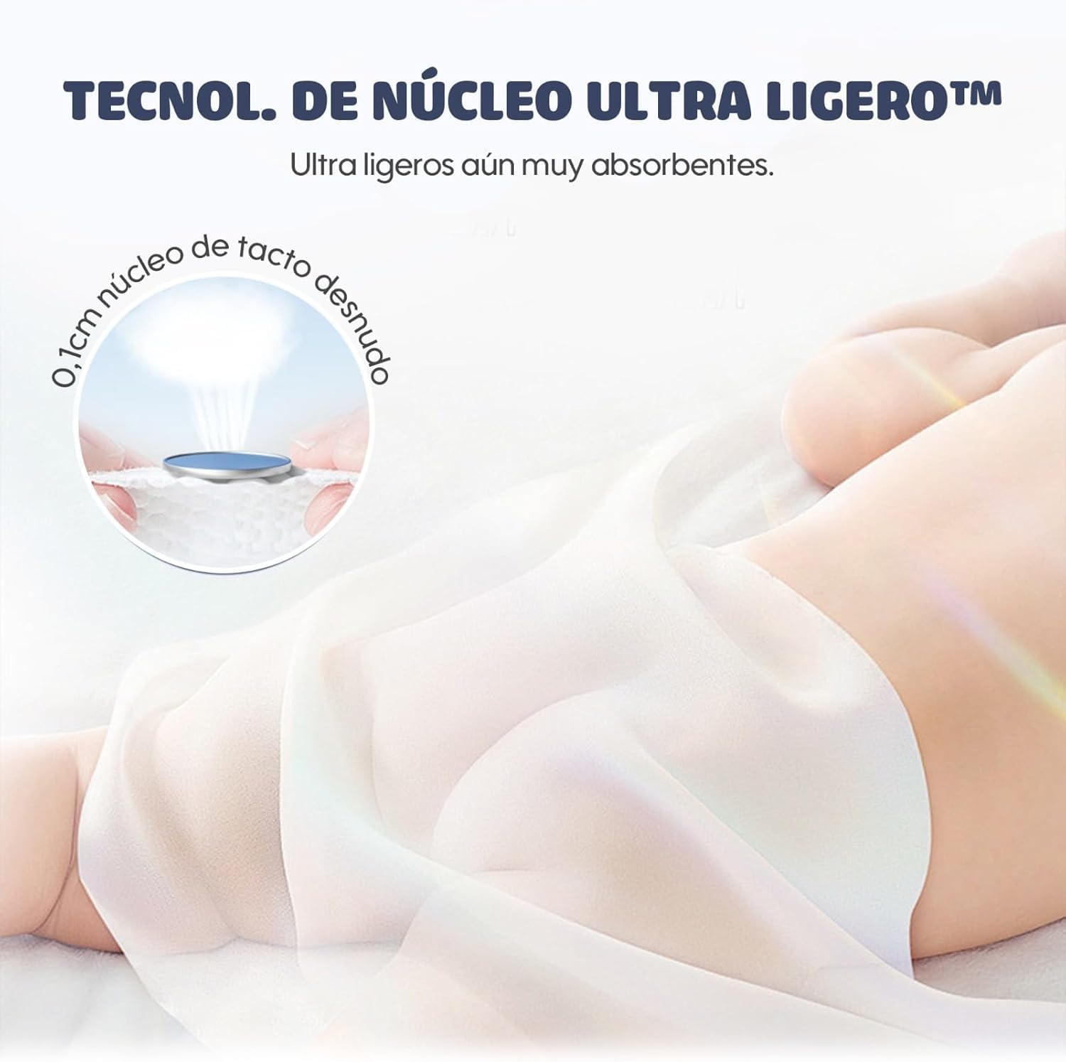 حفاضات أطفال أيويبي كومفي دراي - مريحة وماصة - مقاس L (9-14 كجم)، عبوة من 44 قطعة، حماية طوال اليوم