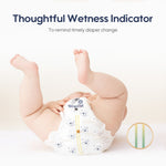 Aiwibi Comfy Dry diaper pants feature a wetness indicator to help moms know when it's time for a diaper change.