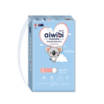 Aiwibi Comfy Dry baby pants, Size l(4), 44-Count Pack.