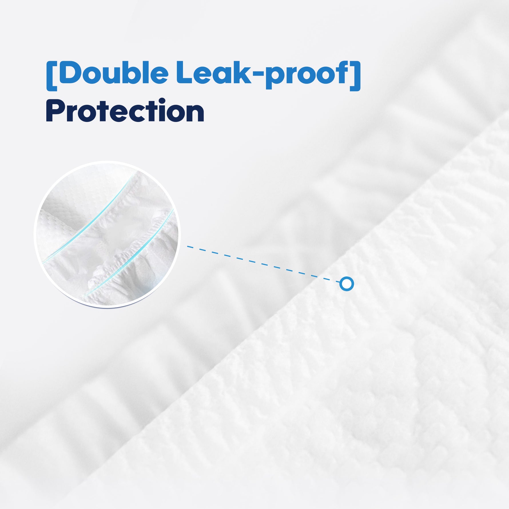 Aiwibi diapers pants eature dual leak-proof side barriers, allowing your baby to move freely without worrying about side leaks.