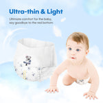 Aiwibi diapers are ultra-thin & Light, breathable materials that help prevent diaper rash.