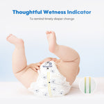 AIWIBI diapers pants feature a wetness indicator, allowing parents to change the diaper promptly based on the color.