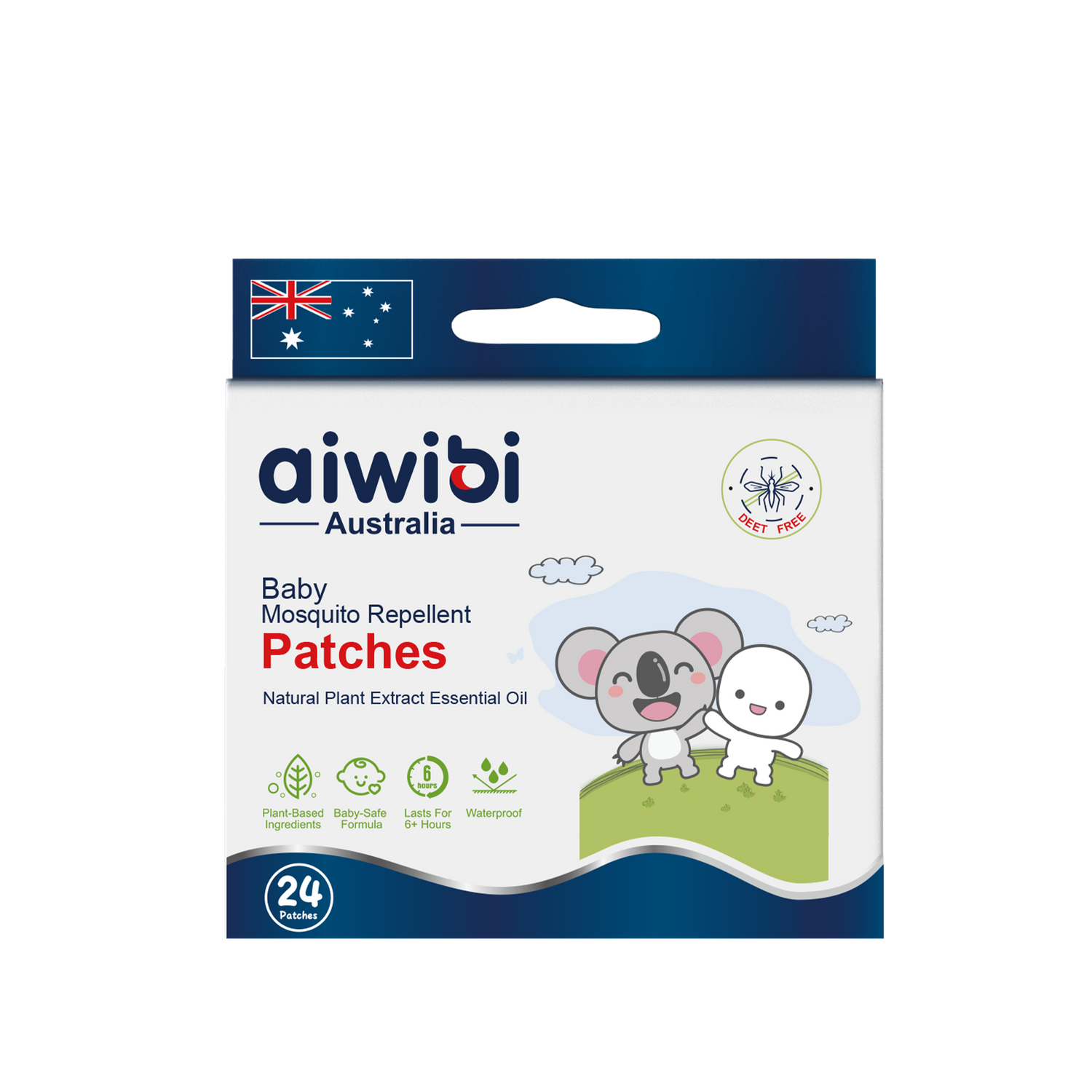 Aiwibi Mosquito Repellent Patches - 24Pcs/pack