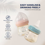 EASY HANDLING& DRINKING FREELY :Designed for a firm & easier grip