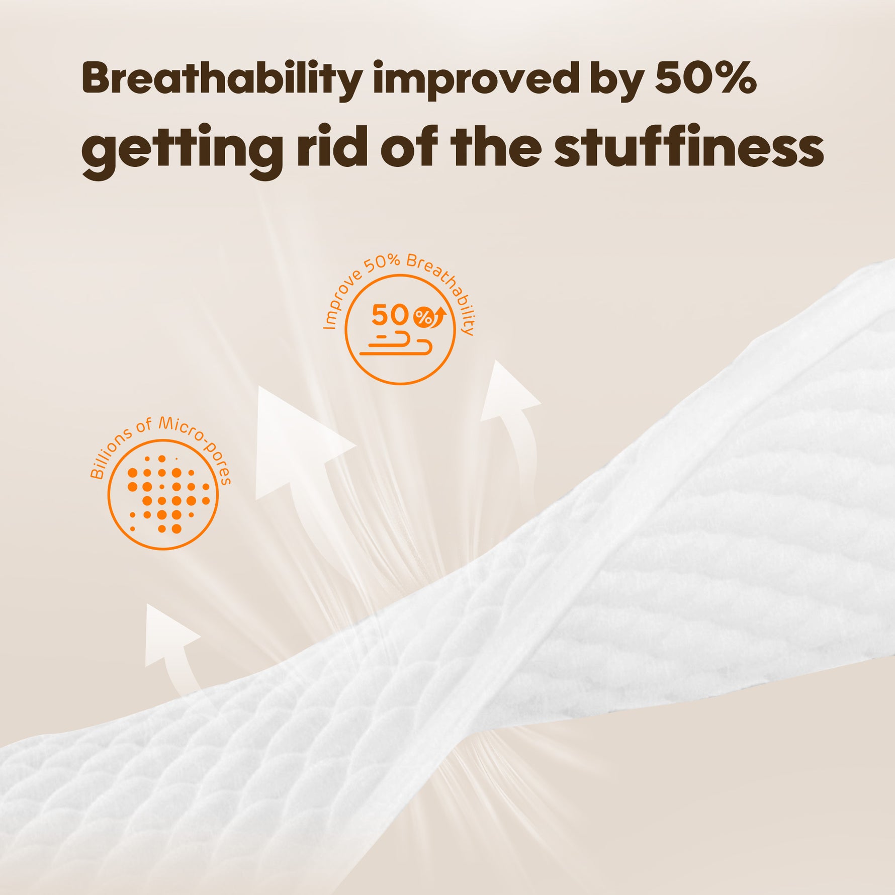 Aivibi Ultimate Comfort Night Baby Diapers: 50% more breathable—say goodbye to stuffiness