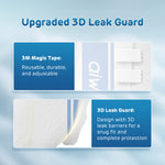 3D leak-proof design effectively prevents side leakage and offers all-round dry protection for daily use.