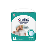 M Size Adult Diaper Pants | Soft Incontinence Diapers for Adults, 10PCS, Fits Waist 70-110cm